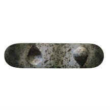 Beautiful Stone In The Middle Of Stone Skateboard Deck
