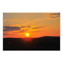Beautiful sunset art photo