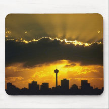 Beautiful Sunset: Calgary sunset, Alberta, Canada Mouse Pads