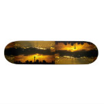 Beautiful Sunset: Calgary sunset, Alberta, Canada Skateboard Deck