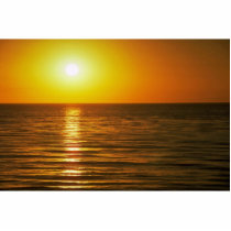 Beautiful Sunset: Cardiff-By-The-Sea, California Acrylic Cut Outs