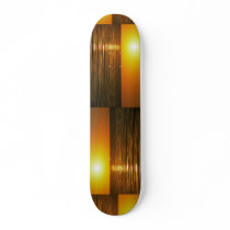 Beautiful Sunset: Cardiff-By-The-Sea, California Custom Skate Board