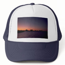 Beautiful Sunset: Corpus Christi, twighlight, Texa Mesh Hats
