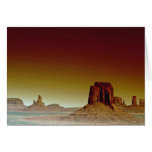 Beautiful Sunset: Monument Valley, America's South Card