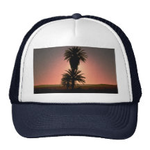 Beautiful Sunset: Sahara Desert, Algeria Trucker Hat