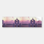 Beautiful Sunset: Santorini Fira at sunset, Greece Bumper Stickers