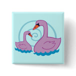 Beautiful Swans Pin