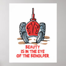 Beautiful Tractor Poster