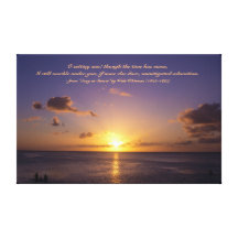 Beautiful Tropical Island Sunset on the Beach Guam Stretched Canvas Print