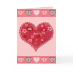 Beautiful Valentine's Day Greeting Card Custom
