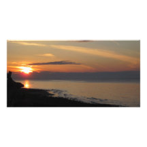 Beautiful Vancouver Island Sunset Photo Greeting Card