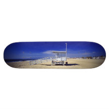 Beautiful Venice Ca. Beach Scene Skateboard Deck