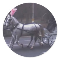 Beautiful Vintage Funeral Sticker