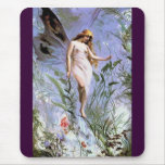 Beautiful Vintage Nature Fairy Mouse Pads
