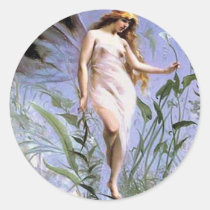 Beautiful Vintage Nature Fairy stickers