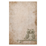 Beautiful Vintage Retro Owl Stationery