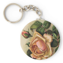 *Beautiful Vintage Roses* Key Chains