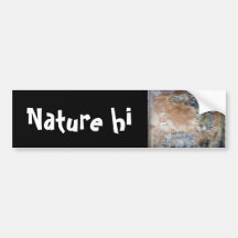 beautiful wall 3 bumper sticker
