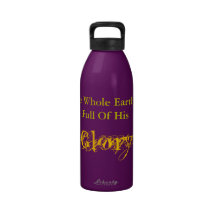 Beautiful water bottle Full of His glory verse!