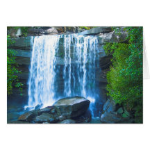 Beautiful  waterfall card