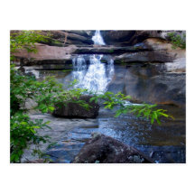 Beautiful  waterfall postcard