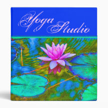 Beautiful Waterlily Lotus for Yoga, Spa Binders