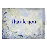 Beautiful Wedding gift "Thank you" card -