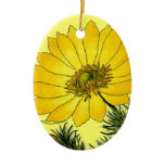 Beautiful Yellow flower Ornament
