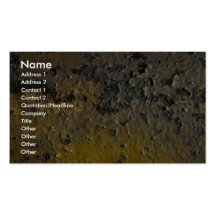 Beautiful Yellow Rust Business Cards
