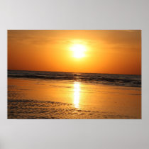Beautiful Yellow Sunset 2 posters