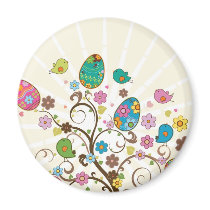 Beautifull East Eggs Design! Fridge Magnet