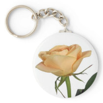 Beautifull yellow rose key chain