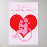 Beautifully different mom posters