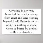 Beauty and Praise Poster posters
