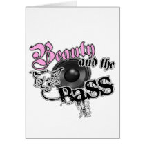 Beauty and the BASS Greeting Cards
