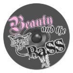 Beauty and the BASS Sticker