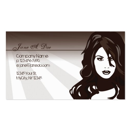 Beauty Business Card Template