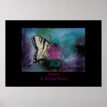 Beauty Butterfly Poster Print