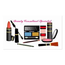 Beauty Consultant business cards