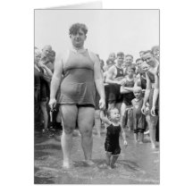 Beauty Contest on the Tidal Basin, 1919 Card