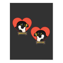 Beauty & Dot.Ca Hearts Post Card