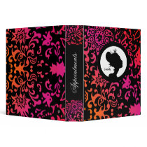 Beauty Hair Salon Appointment Book Crown Binder