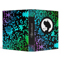 Beauty Hair Salon Appointment Book Woman Crown Vinyl Binders
