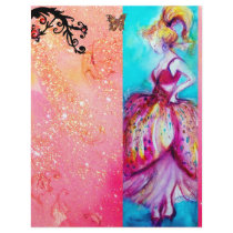 BEAUTY IN PINK  DRESS /  BUTTERFLY IN SPARKLES ,