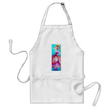BEAUTY IN PINK DRESS / Magic Butterfly Plant Apron