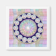 Beauty Mantra - ART101 Chakra Collection Magnet