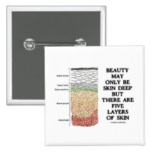 Beauty May Be Skin Deep But Five Layers Of Skin Pin