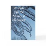 Beauty of the Season Icicle card
