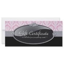 BEAUTY PARLOUR GIFT CERTIFICATE