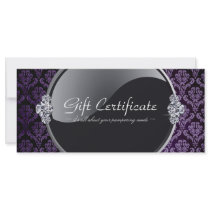 BEAUTY PARLOUR GIFT CERTIFICATE